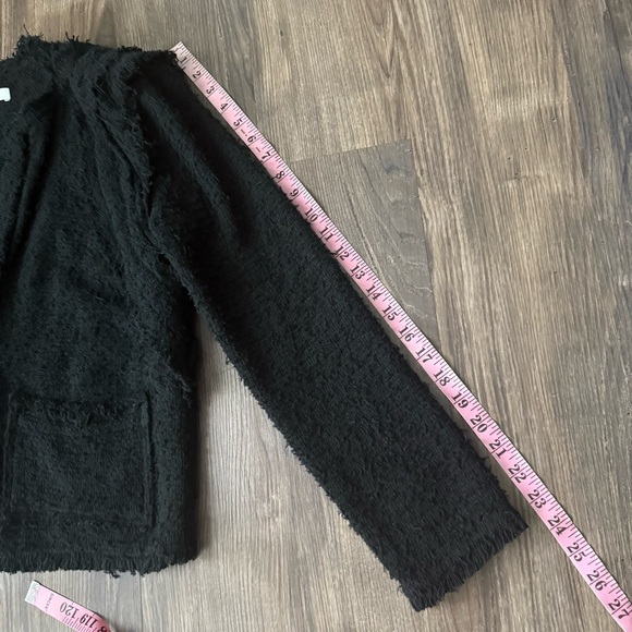 IRO Black Fringe Luxurious Black Jacket - Picture 13 of 13